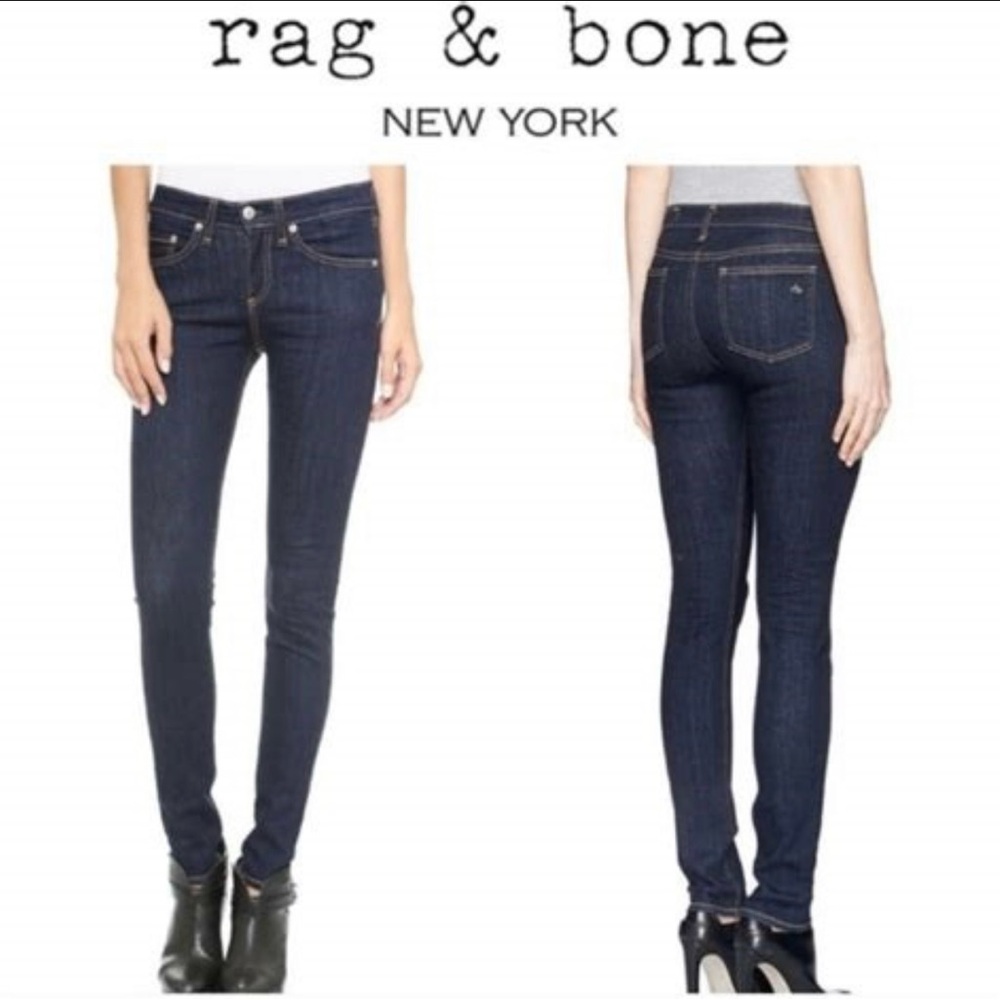 Rag & Bone Women's Indigo Skinny Jeans